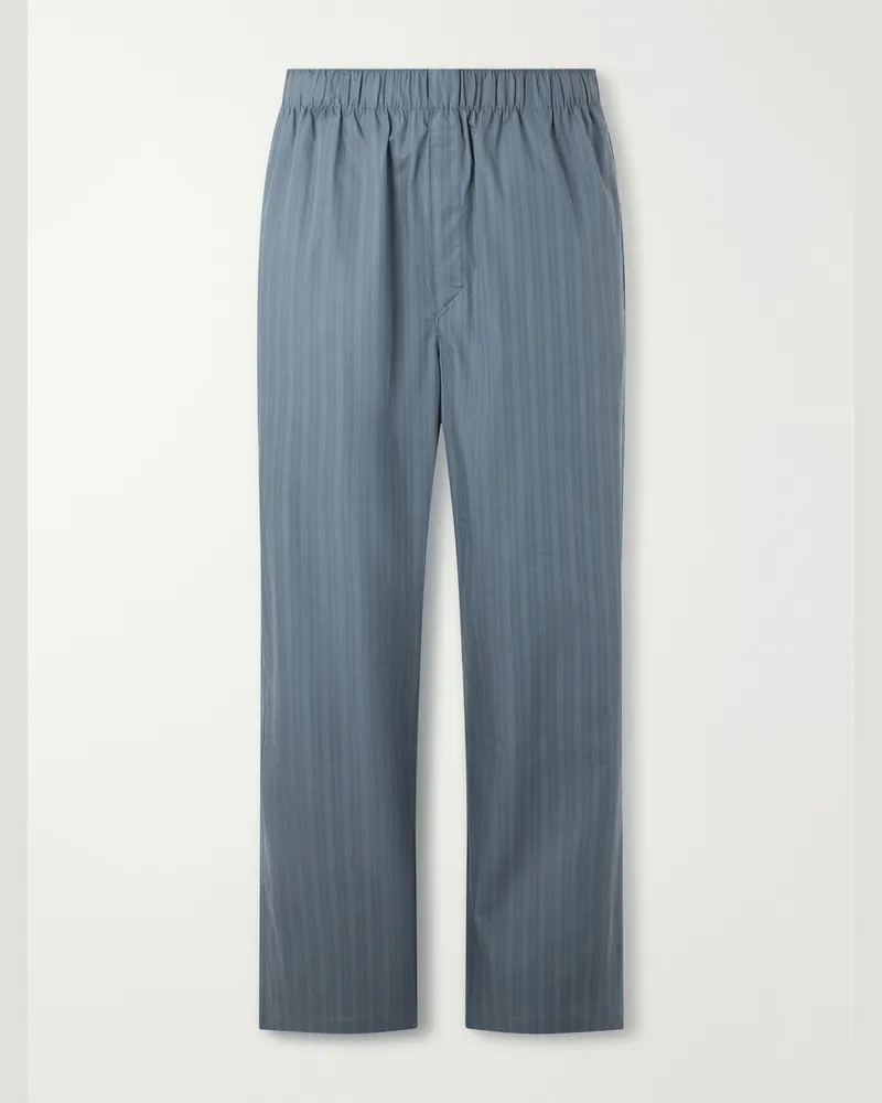 CDLP Straight-Leg Striped Organic Cotton Pyjama Trousers Multi