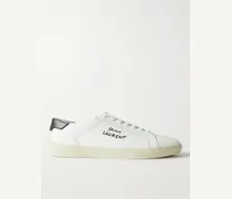 Court Classic SL/06 Logo-Embroidered Leather Sneakers