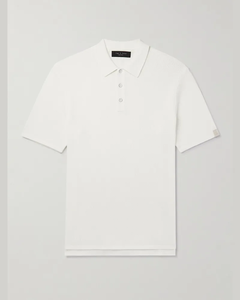 Rag & Bone Polohemd aus einer Baumwollmischung Neutral