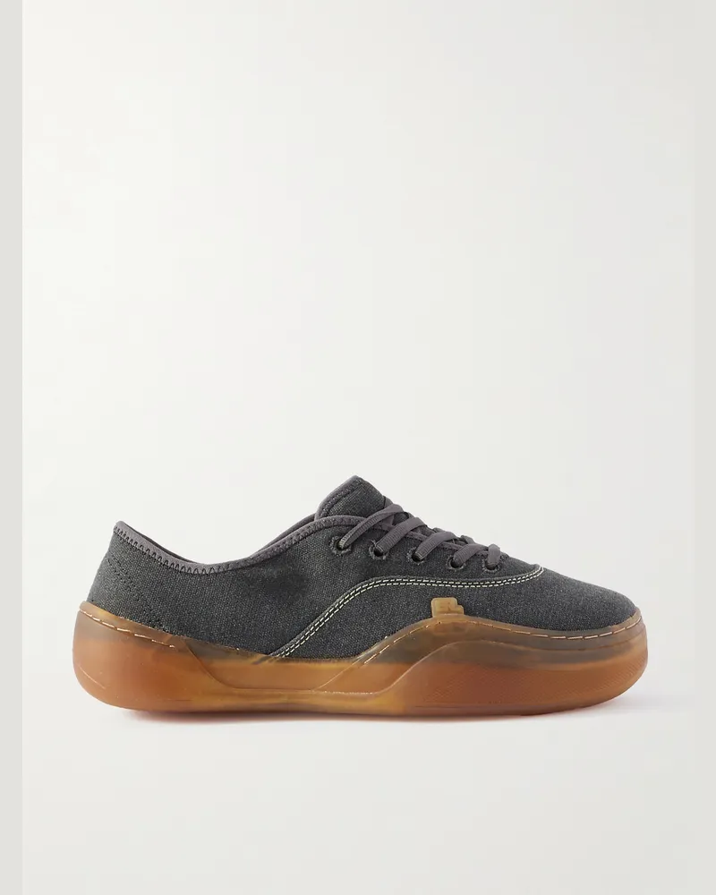 ERL Coupe Canvas Sneakers Black