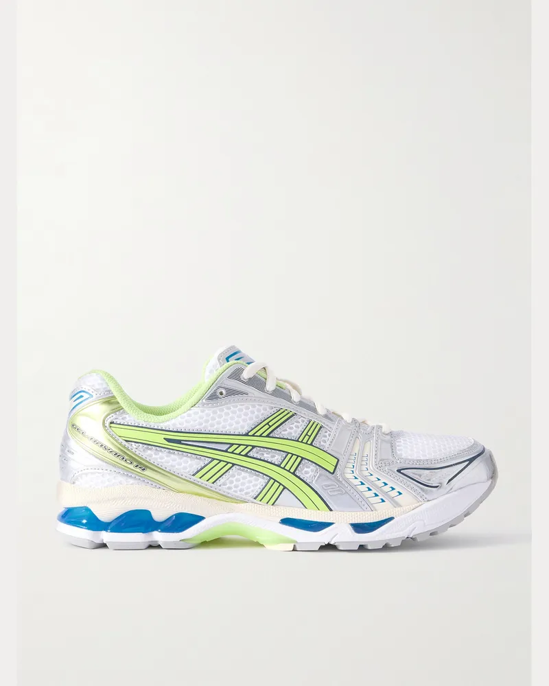 Asics GEL-KAYANO™ 14 Sneakers aus Mesh mit Gummibesatz Weiß