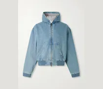 Hooded Denim Jacket
