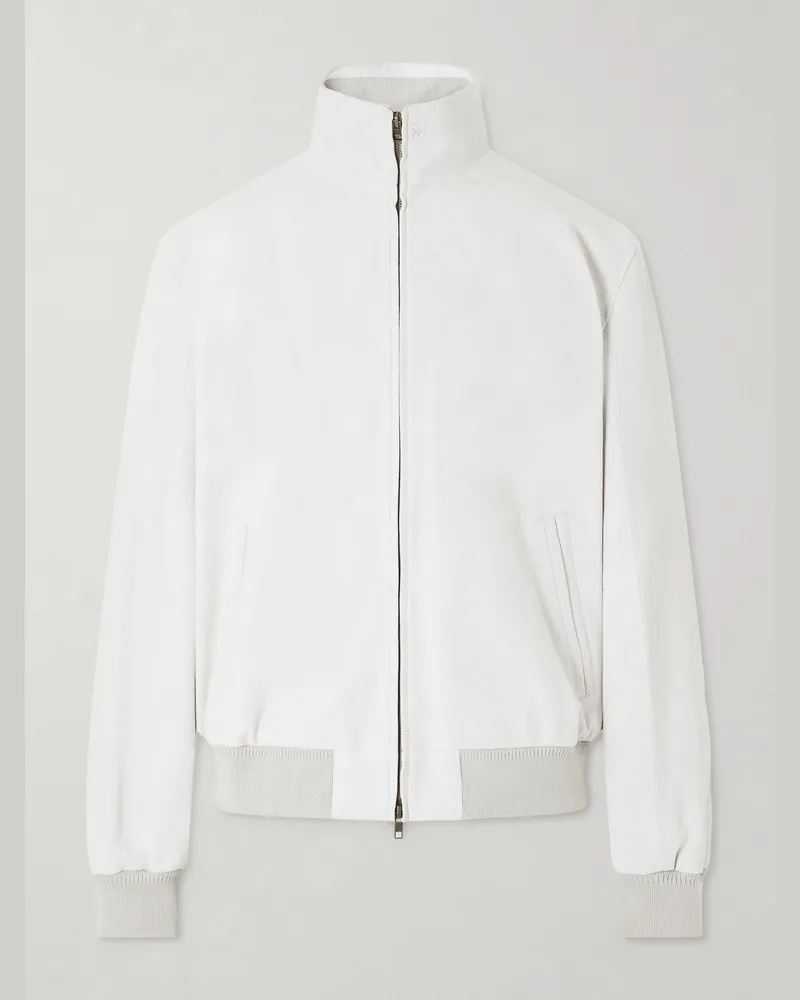Aimé Leon Dore Suede Jacket Gray