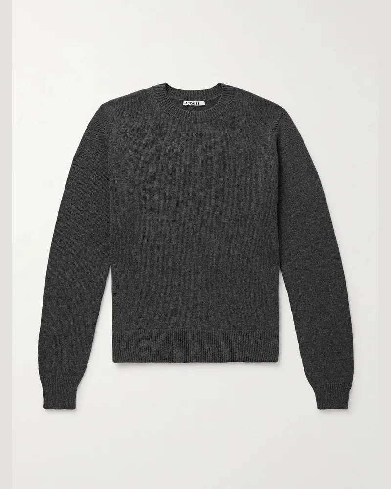 AURALEE Pullover aus Kaschmir Grau