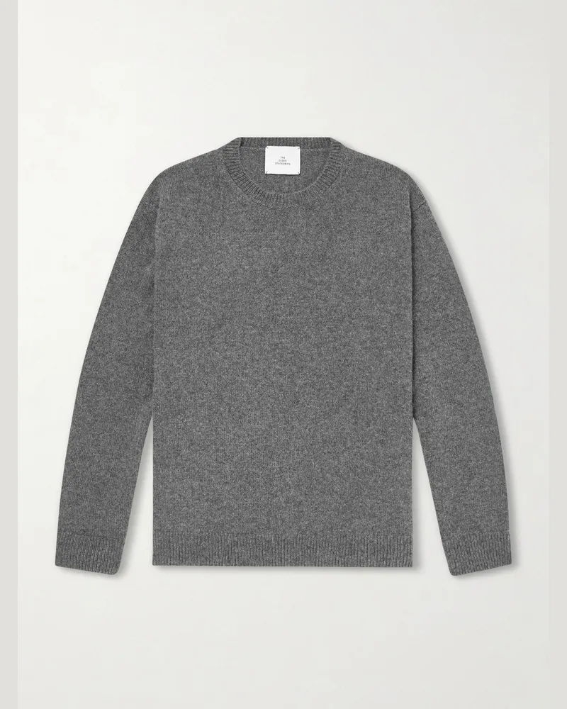 The Elder Statesman Pullover aus Kaschmir Grau