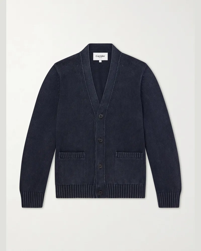 Corridor Organic Cotton Cardigan Black