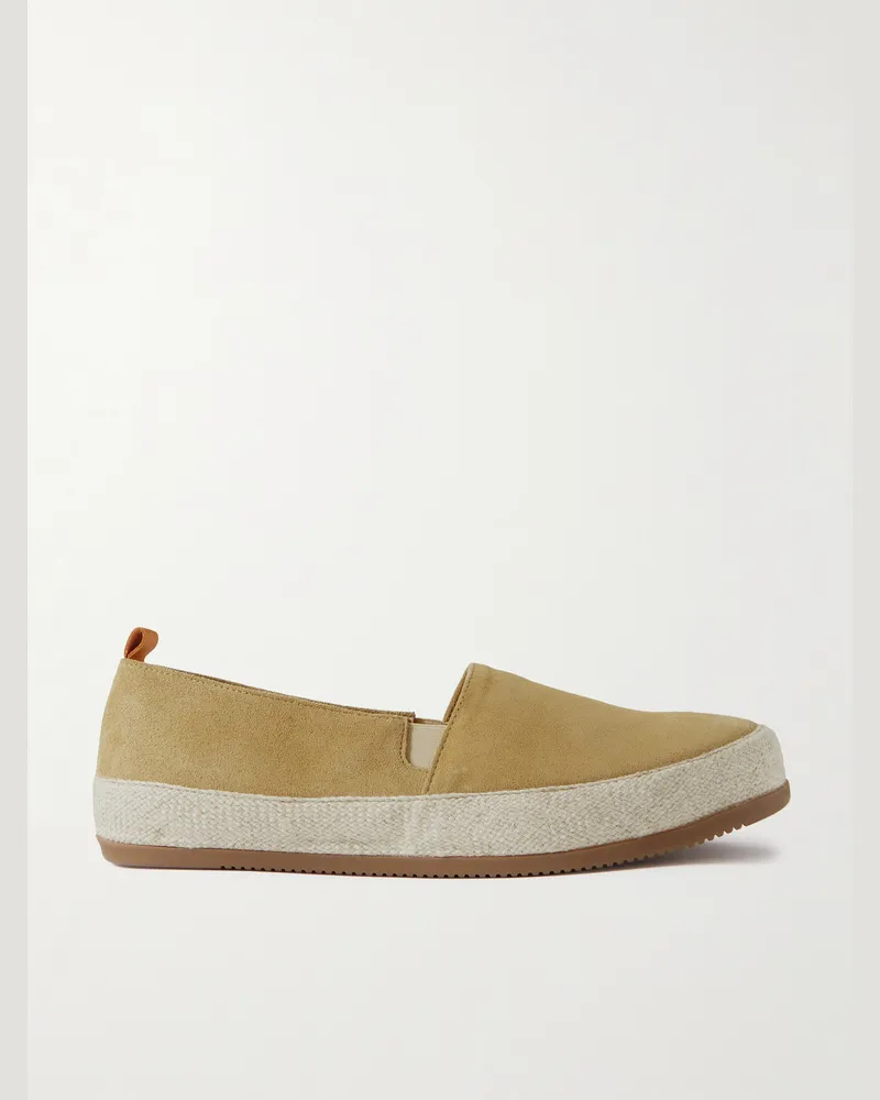 MULO Suede Espadrilles Neutrals