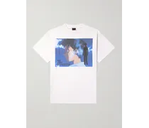 Evangelion T-Shirt aus Baumwoll-Jersey mit Print