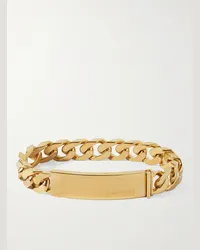 Tom Ford Vergoldetes Armband mit Logogravur Gold