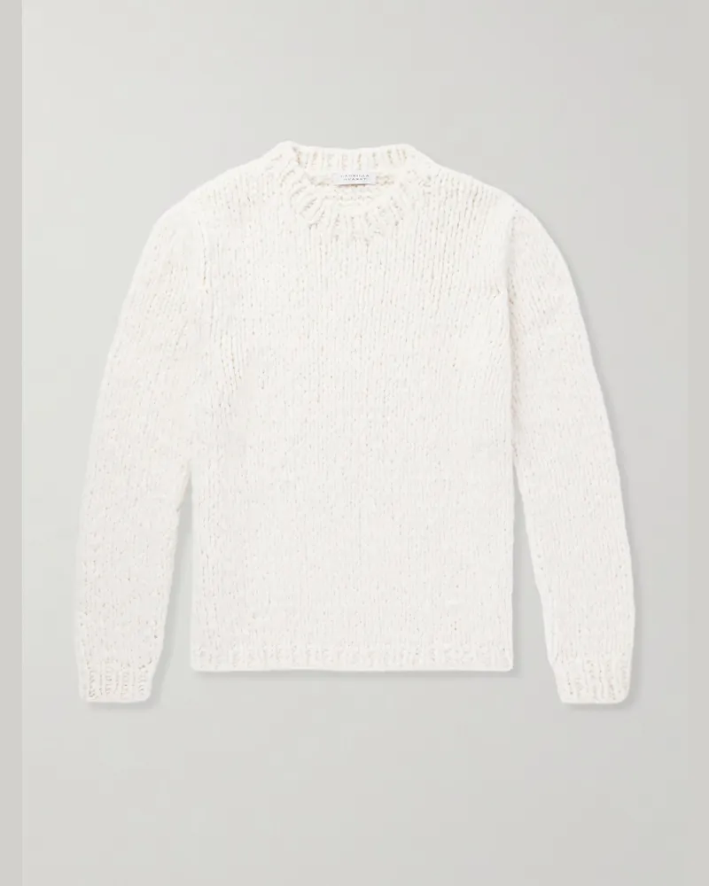 Gabriela Hearst Lawrence Cashmere Sweater Neutrals