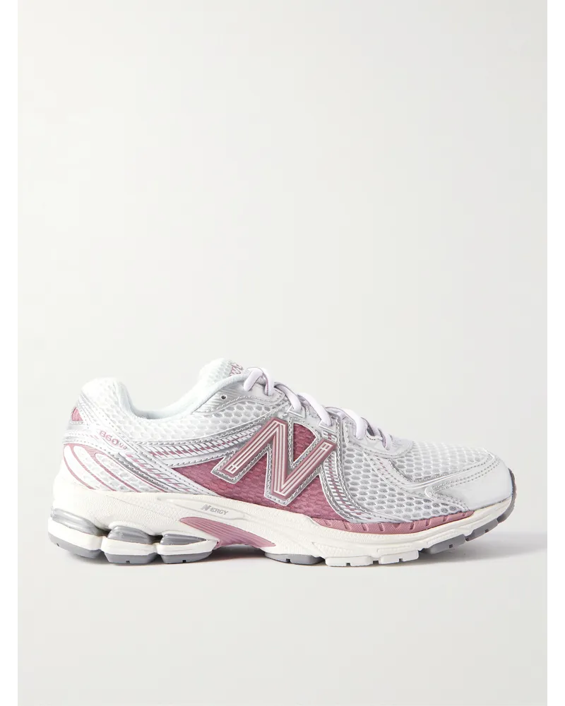 New Balance 860v2 Sneakers aus Gummi und Mesh Grau