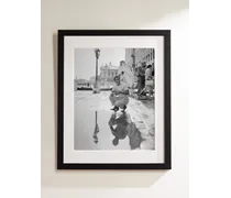1961 Mifune Filming Venice – Gerahmter Fotodruck, 41 x 51 cm
