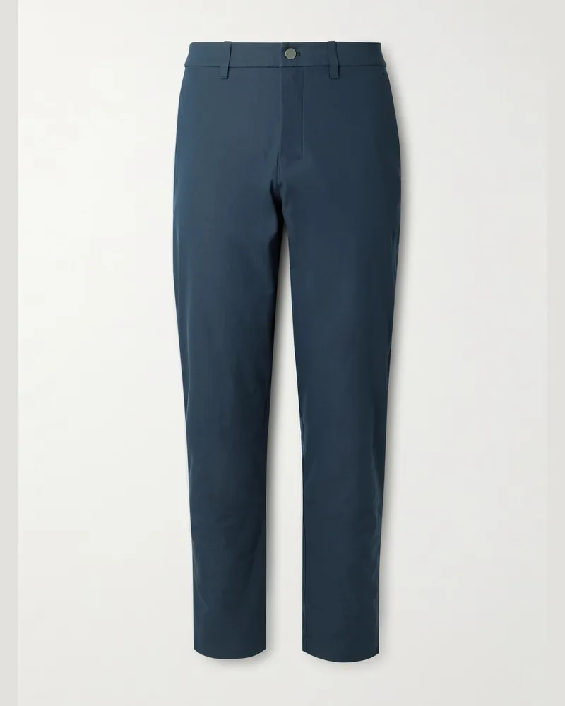 LULULEMON ABC gerade geschnittene Golf-Hose aus Warpstreme™-Material Blau
