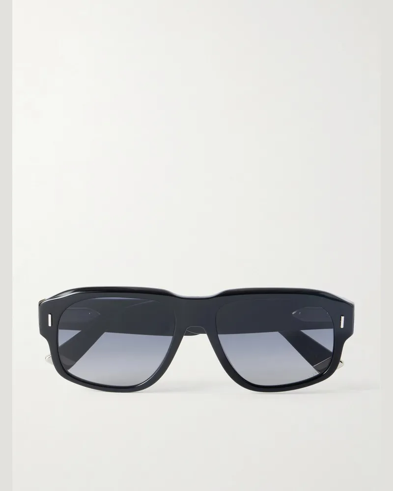 Dior DiorTailoring N1I D-Frame Acetate Sunglasses Black
