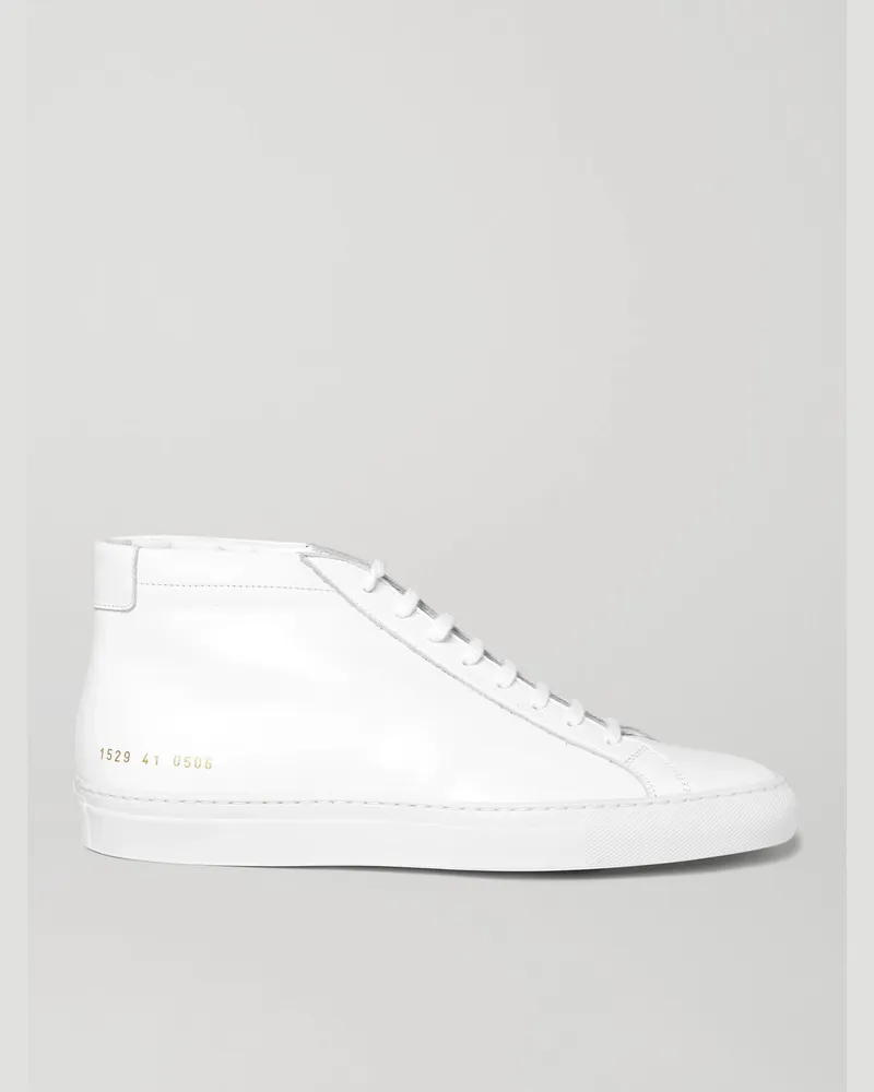 Common Projects Original Achilles High-Top-Sneakers aus Leder Weiß