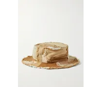 Rodman Patchwork-Fischerhut aus recyceltem Baumwoll-Canvas in Distressed-Optik