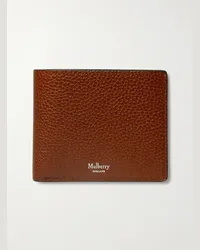 Mulberry Portemonnaie aus vollnarbigem Leder Braun