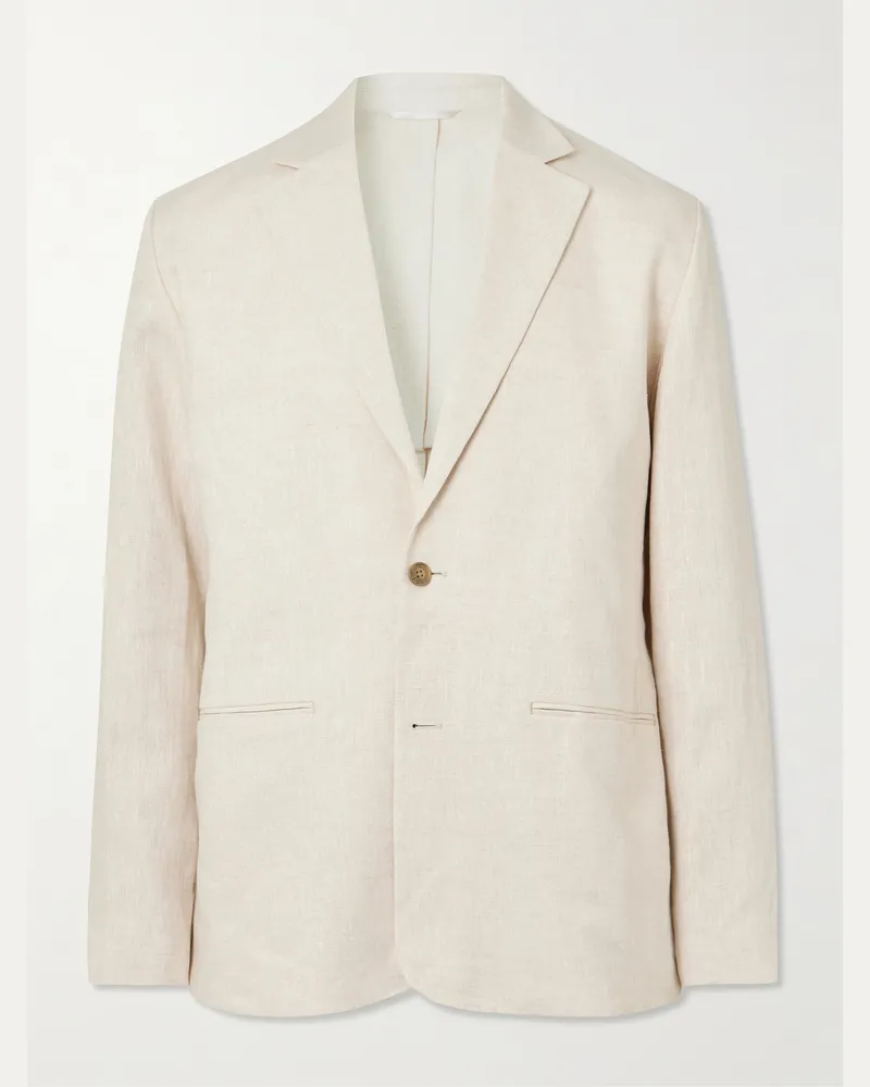 NN 07 Timo 1454 Linen Suit Jacket Neutrals