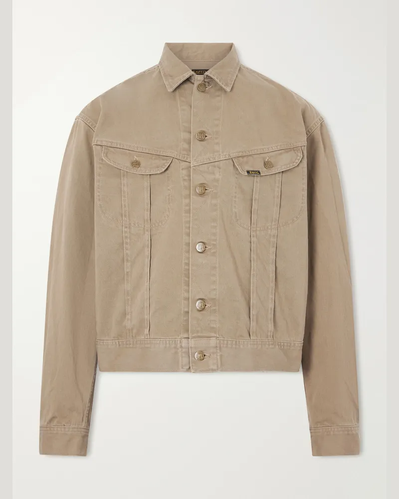 KAPITAL Denim Jacket Brown