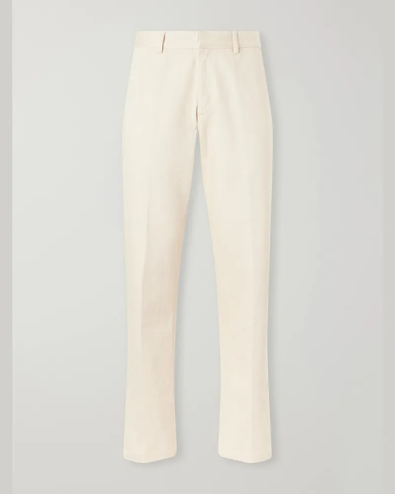 Fortela Maine Straight-Leg Trousers Neutrals