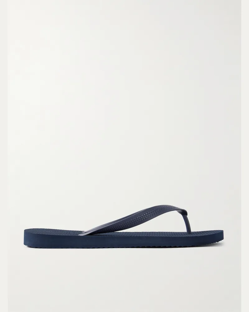 Frescobol Carioca Fabio Rubber Flip Flops Blue