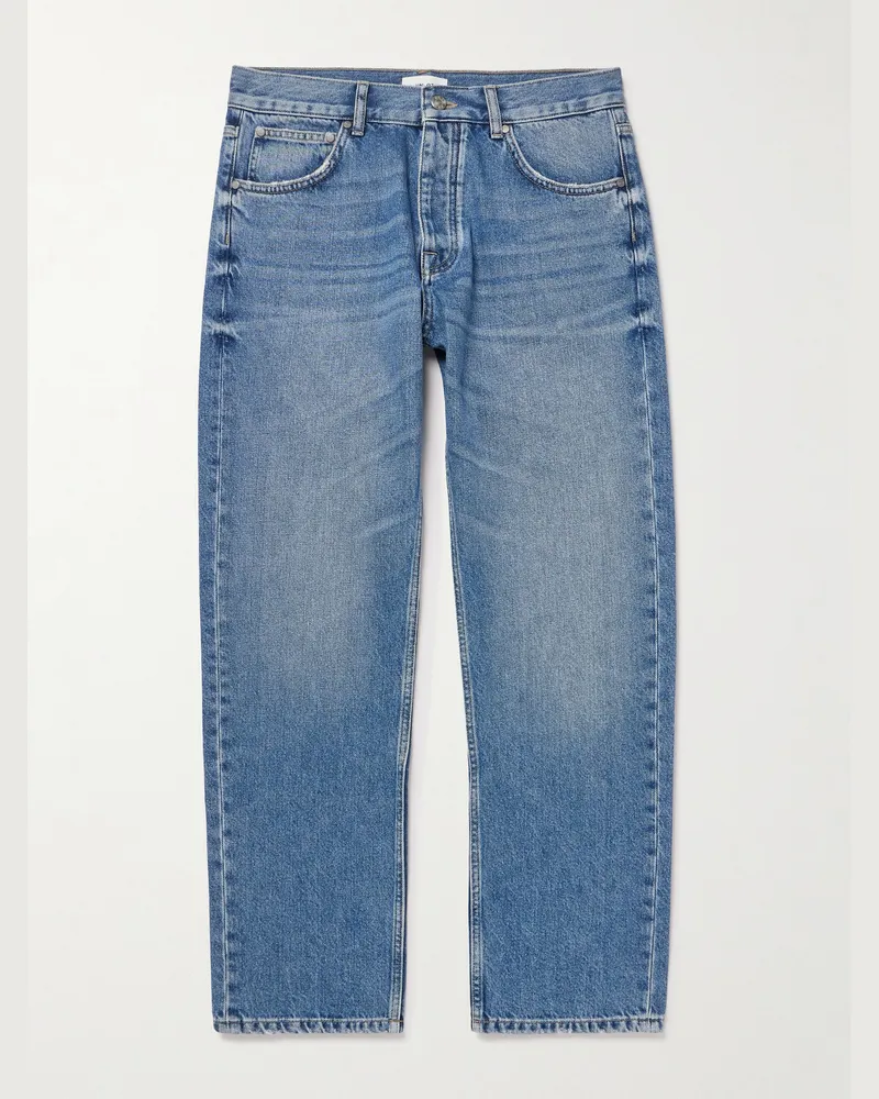 NN 07 Sonny 1882 Straight-Leg Organic Jeans Blue