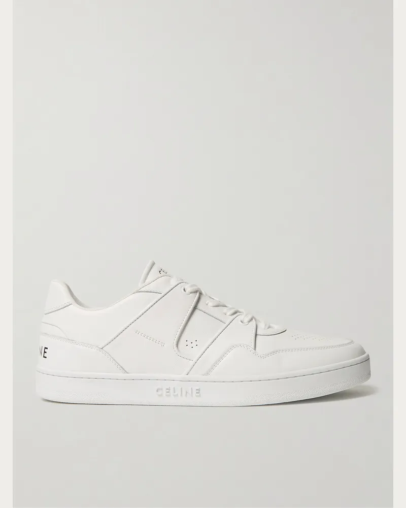 Celine Sneakers aus Leder Weiß