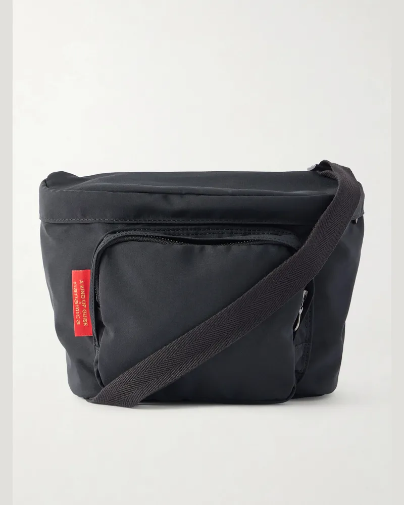 A Kind Of Guise Nanamica Shell Messenger Bag Black
