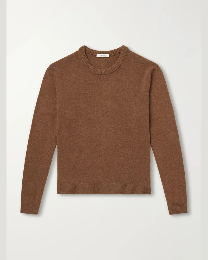 Christophe Lemaire Alpaca-Blend Sweater Brown