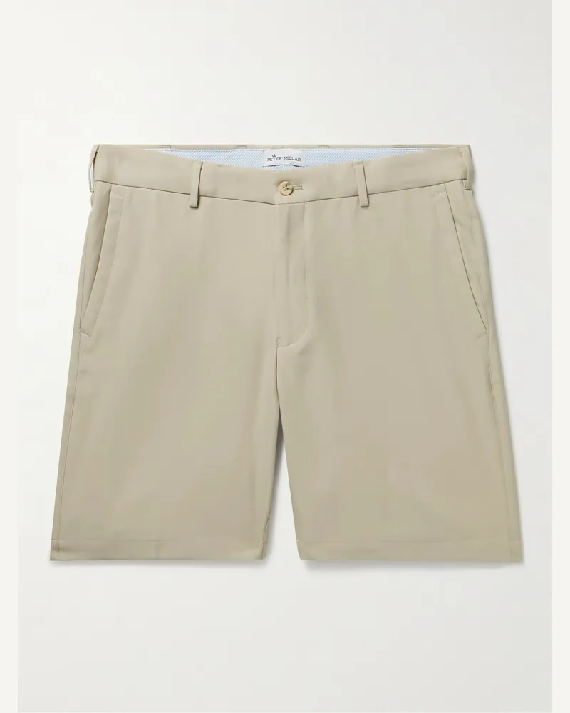 Peter Millar Salem schmal geschnittene Golf-Shorts aus technischem Twill Neutral