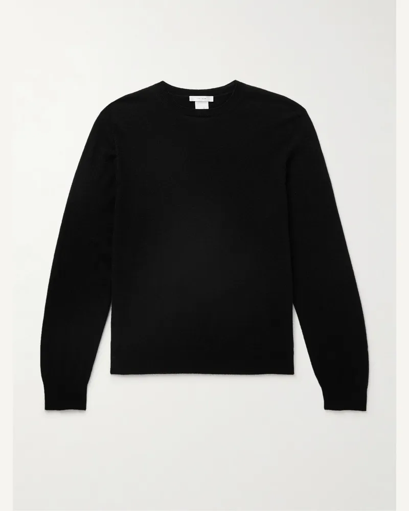 The Row Rowley Pullover aus Kaschmir Schwarz
