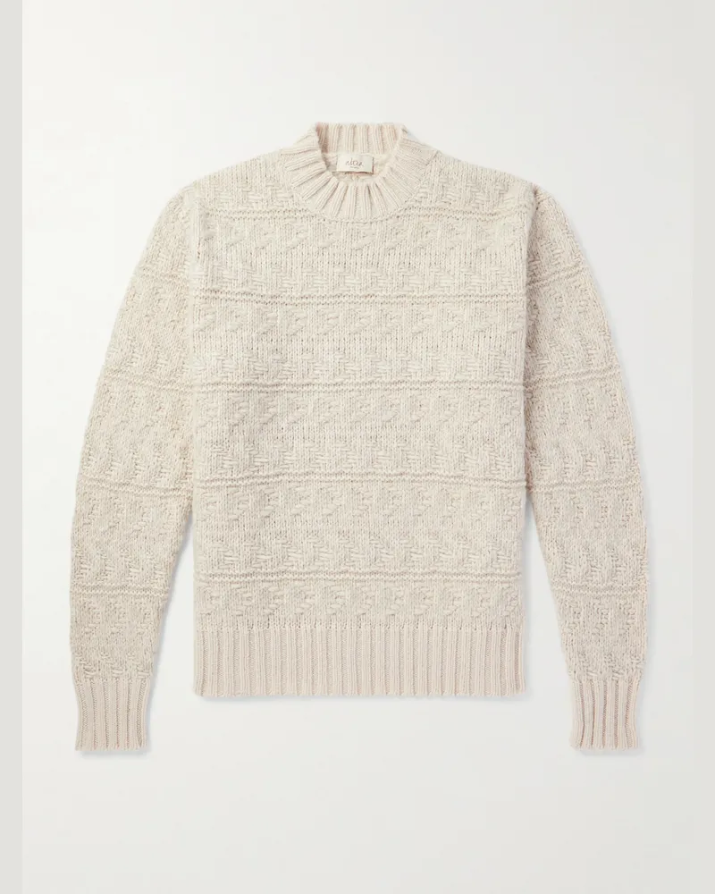 Altea Pullover aus einer Wollmischung Neutral