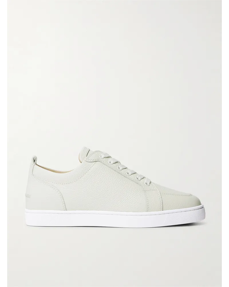 Christian Louboutin Rantulow Sneakers aus vollnarbigem Leder Neutral