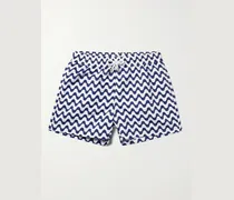 Copacabana Slim-Fit Short-Length Printed Swim Shorts