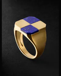 Yvonne Léon Ring aus Gold mit Lapislazuli Gold