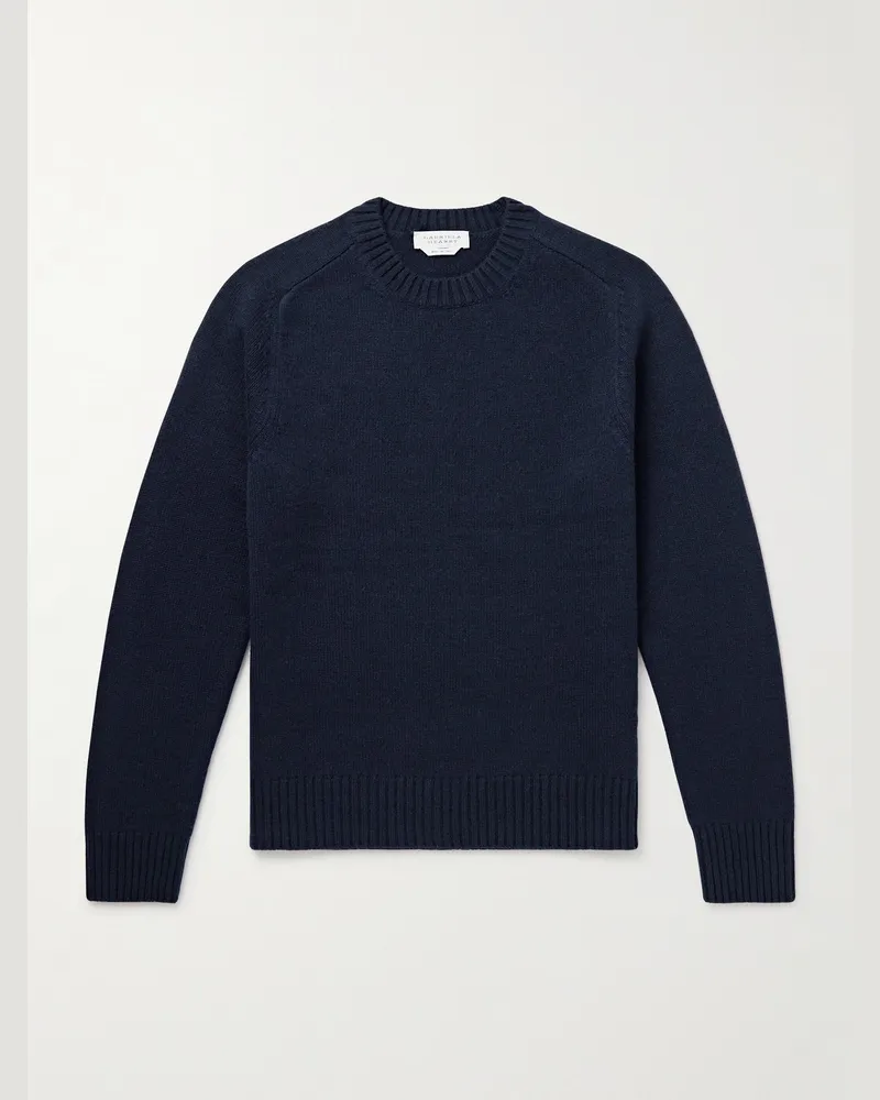 Gabriela Hearst Francesco Pullover aus Kaschmir Blau