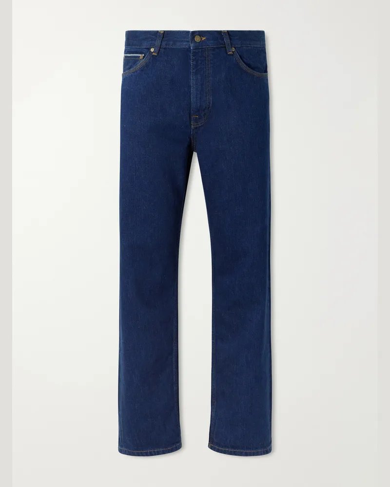 NN 07 Otis 10075 Straight-Leg Organic Jeans Blue