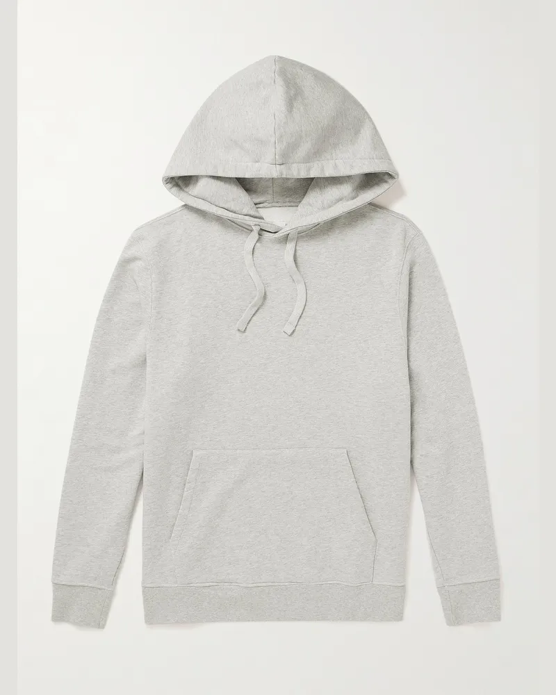 Outerknown Sunday Hoodie aus Biobaumwoll-Jersey Grau