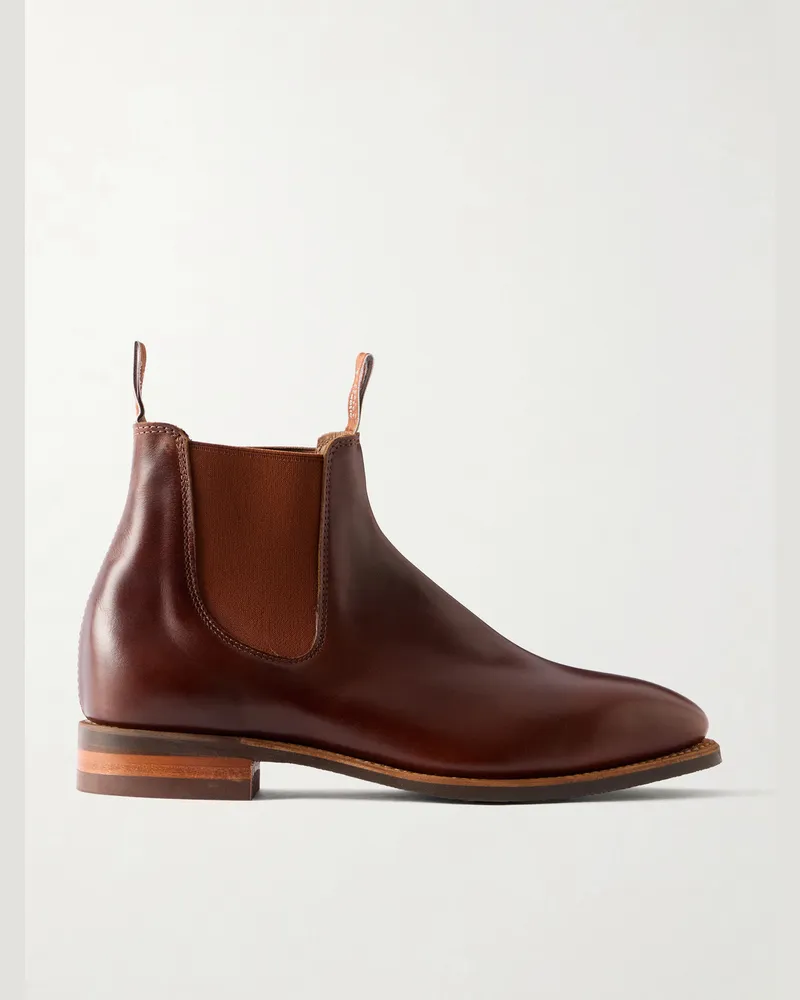 R.M.Williams Comfort Craftsman Leather Chelsea Boots Brown