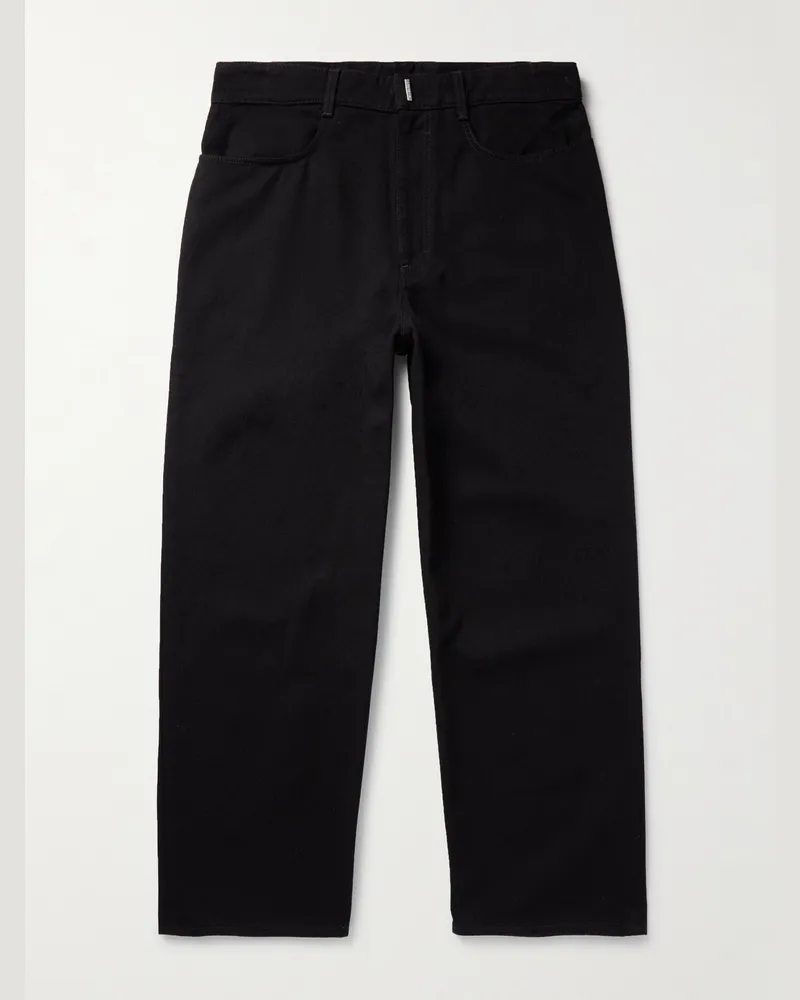 Givenchy Weit geschnittene Jeans Schwarz