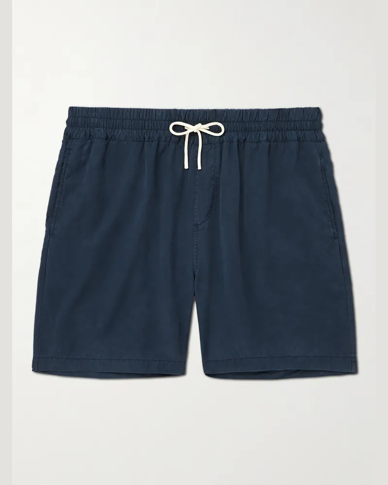 Portuguese Flannel Dogtown TENCEL™ Lyocell Drawstring Shorts Blue