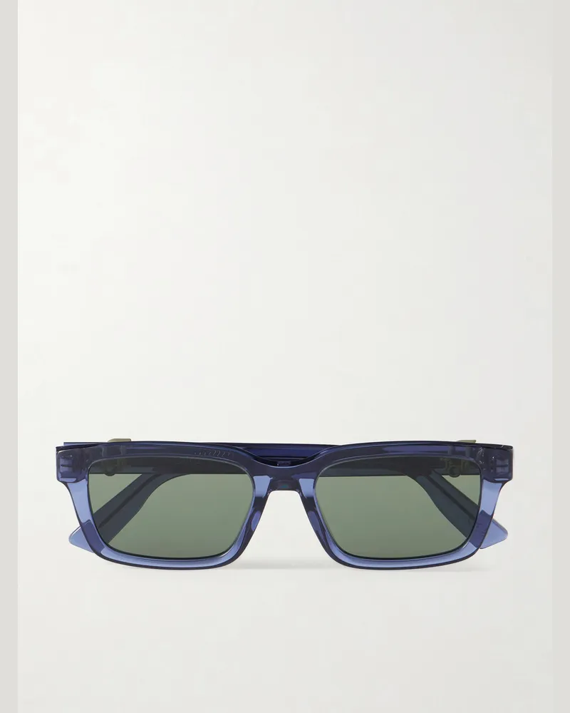 Dior Dior Oblique S5l D-Frame Acetate Sunglasses Blue