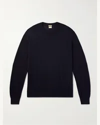 Massimo Alba Scirocco Pullover aus Kaschmir Blau