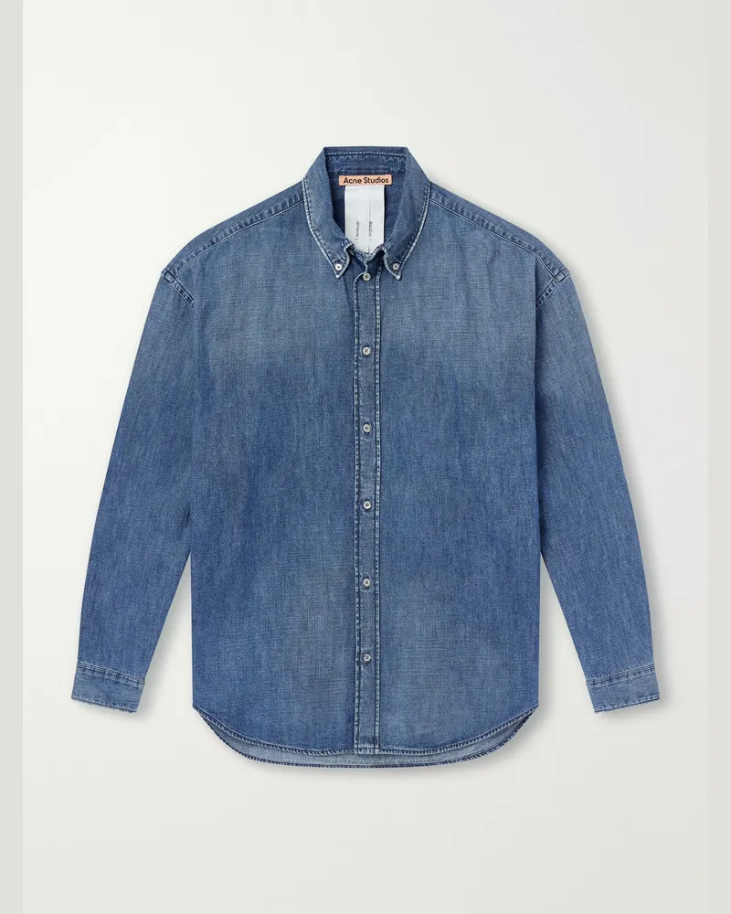 Acne Studios Denim Shirt Blue