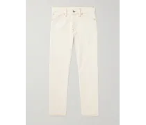 Gerade geschnittene Jeans aus Selvedge Denim