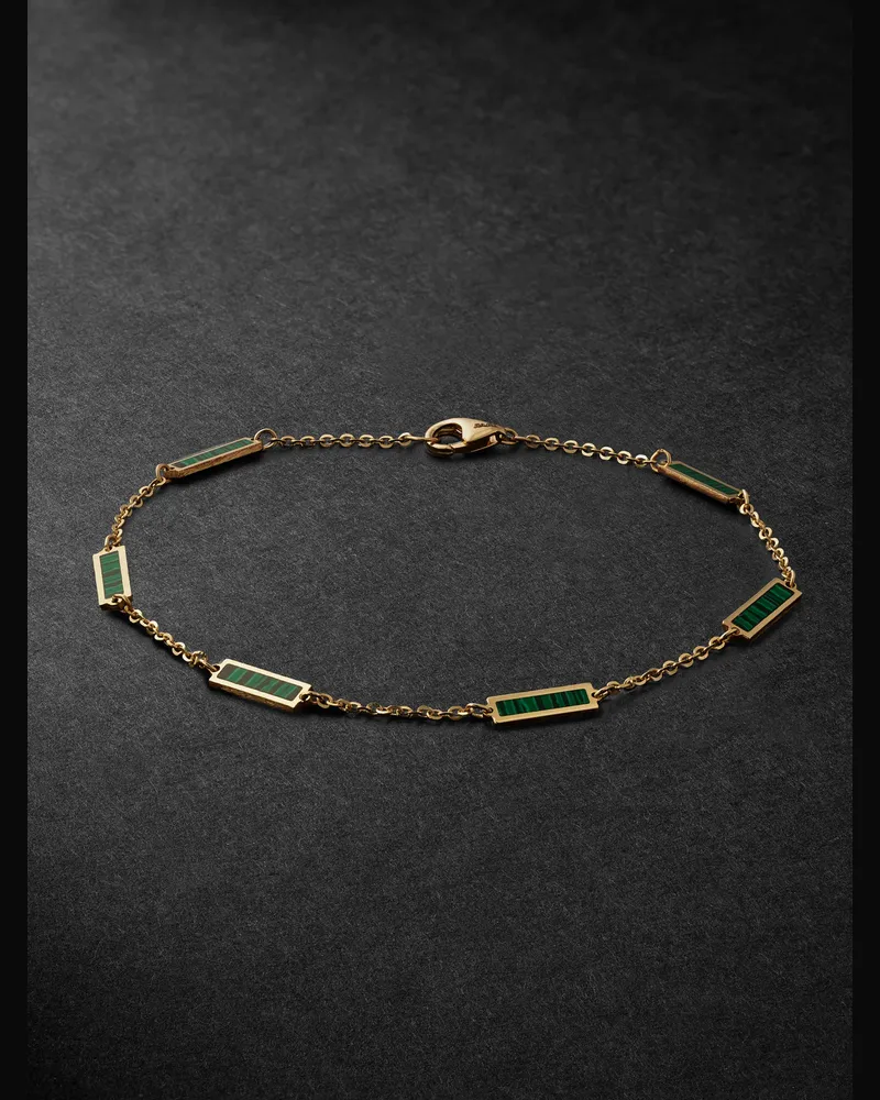 JIA JIA Armband aus Gold mit Malachiten Gold