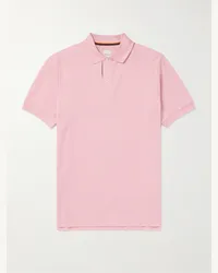 Paul Smith Polohemd aus Baumwoll-Piqué Pink