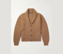 Shawl-Collar Cashmere Cardigan