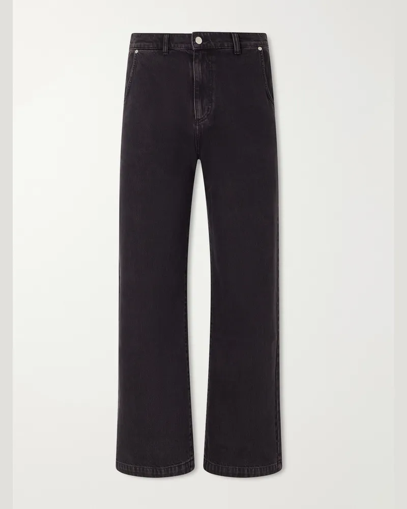 Mfpen Straight Cut Straight-Leg Jeans Purple