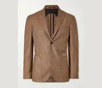 Incotex Herringbone Wool Blazer